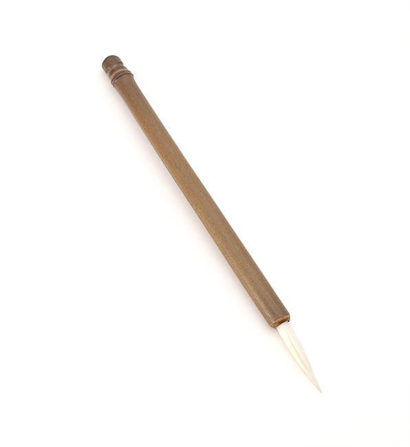 Synthetic Sable bristle with bamboo cane handle