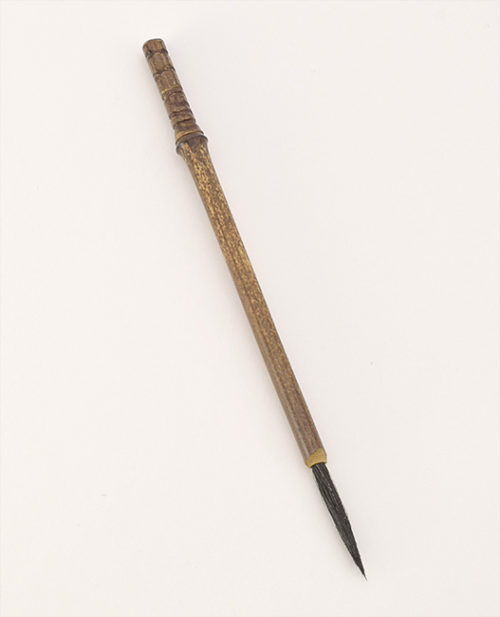 Goat bristle with bamboo cane handle