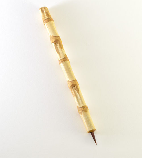 Brown Synthetic, with wangi bamboo handle